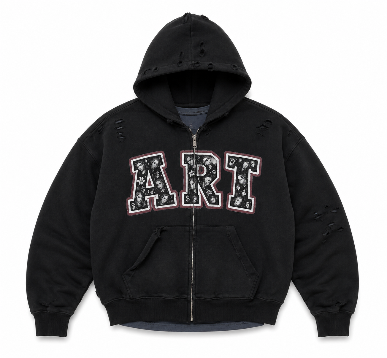Blackout Gallery Art Hoodie