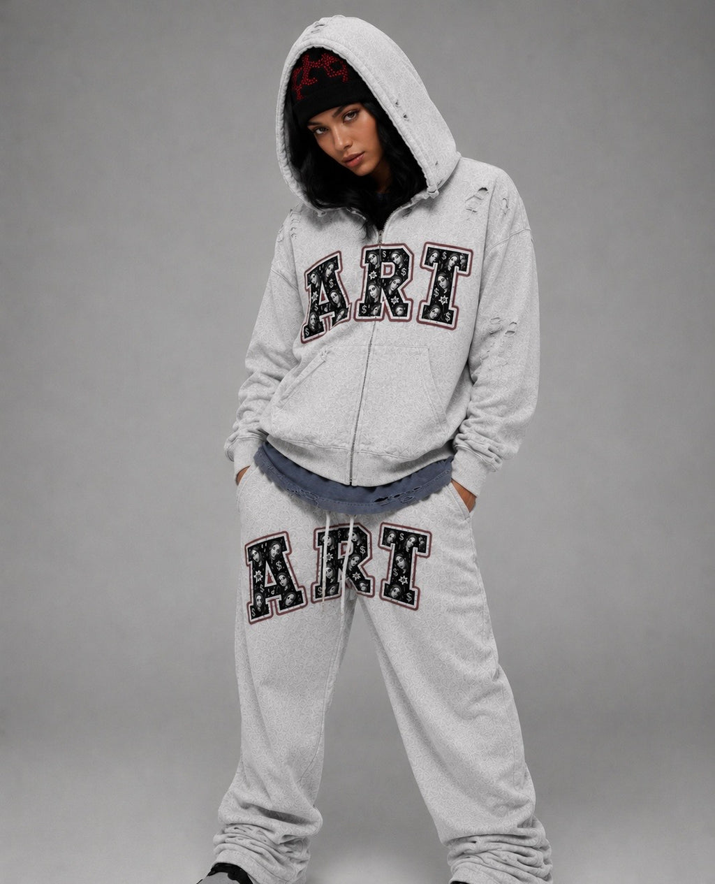 Stone Gallery Art Hoodie