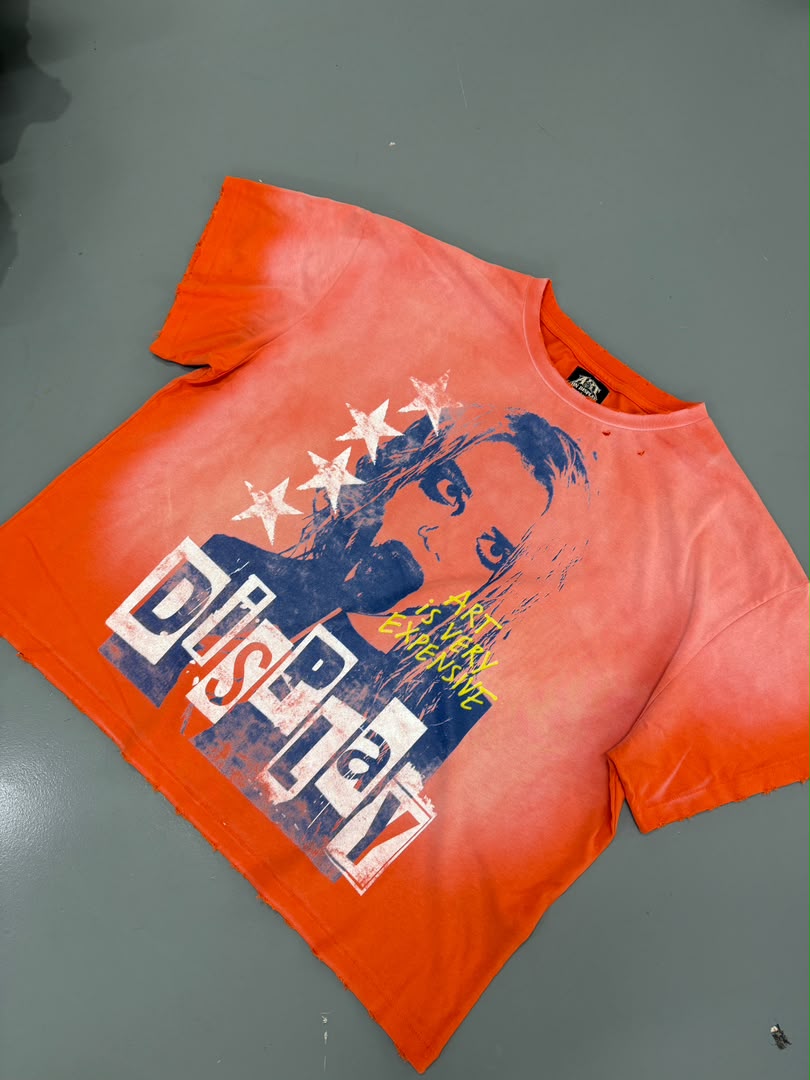 Priceless Error Red Wash Tee