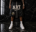 Master Piece Leather Shorts